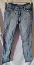 Women's Max Rave Jeans Size 11 Low Rise Stretchy Skinny Light Wash Casua... - $14.99