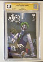 9.8 THE JOKER PRESENTS A PUZZLEBOX #1 TIAGO DA SILVA EXCLUSIVE Signed &amp; ... - £479.01 GBP