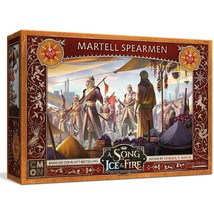 Martell Spearmen A Song Of Ice &amp; Fire Miniatures Asoiaf Cmon Nib - £44.55 GBP