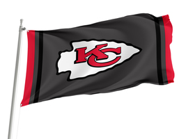 Kansas city chiefs blackout sideline flag thumb200