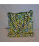 Retired Vera Bradley Satchel/Tote in English Meadow print Summer 2011 - $471.22 MXN