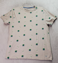 Denim &amp; Flower Ricky Singh Earth T Shirt Mens Size XL Tan Short Sleeve Crew Neck - £13.21 GBP