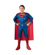 Superman Costume Toddler Man Of Steel Halloween Fancy Dress - £28.86 GBP