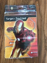 Party Express IRON MAN 8 Invitations Target: Invited Ships N 24h - $11.86