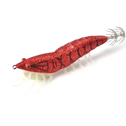FISH KING 3.0/3.5# 3D Eyes Luminous Squid Jigs Sea Fishing Lure 13/20g Artificia - £48.68 GBP