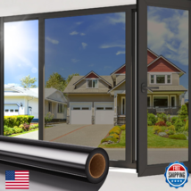 Coavas One Way Privacy Window Film Daytime Mirror Reflective Tint for Home - $72.50