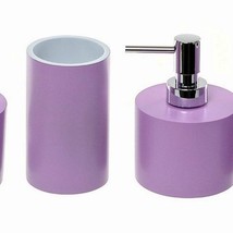 Lilac Bathroom Accessory Set with Soap Dispenser and Holder - $197.99