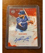 2018 Diamond Kings David Ortiz Red Auto Boston Red Sox - £74.78 GBP