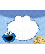 Cookie Monster food labels or name tags - $2.50