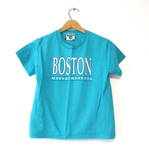 Vintage Kids Boston Massachusetts T Shirt Large - $17.42