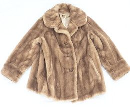 Womens Faux Fur Jacket Vegan Evening Coat - £45.05 GBP