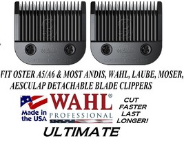 2-WAHL Ultimate Competition 9 Blade*Pet Grooming Fit Many Oster,Andis Clippers - £63.20 GBP