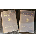 Lodge, Henry Cabot, THE STORY OF THE REVOLUTION - 2vols. 1st ed. - 1898 - $1,122.29 MXN