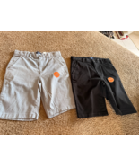 NWT New LOT of 2 Boys Shorts Vans Children&#39;s Place Black Gray Zip Stretc... - €24,44 EUR