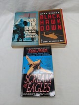 Lot Of (3) Vintage Military Aircraft Novels Black Hawk Down Over The Beach + - £34.41 GBP
