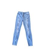 KANCAN Size 5/26 HIGH RISE BUTTON FLY SUPER SKINNY JEANS Excellent condi... - $342.87 MXN