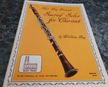 Sacred Solos for Clarinet by William Bay - $2.99