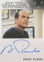 Robert Picardo Star Trek Voyager Heroes &amp; Villains Signed Autograph Card - £39.22 GBP