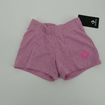 Converse Little Girl&#39;s Overdyed Pink Shorts 5 Logo - £11.07 GBP