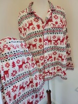 Women&#39;s Hannah Andersson flannel pajama Set size L - XL. - £17.01 GBP