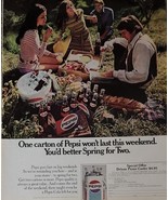 PEPSI Cola Vintage 1971 ~ Classic Life Magazine Ad ~ 10.5 x 13.5 ~ This ... - £17.88 GBP
