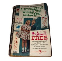 A Wonderful World For Children Peter Cardozo  1958 Paperback Book (Rough... - $1.75