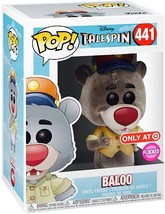 Funko POP!: Disney Talespin - Baloo #441 (2018) *Flocked / Target Exclusive* - £8.65 GBP