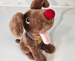 Culvers 5&quot; Fudge Dog Plush Stuffed Animal Toy 2009 Mascot Poseable Ears ... - £13.45 GBP