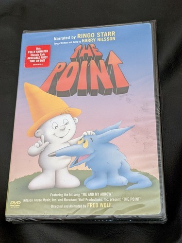 The Point DVD 2004 Ringo Starr Harry Nilsson Fred Loup Oop Animation Neuf - $13.54