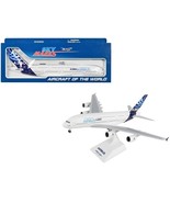 Airbus A380-800 Commercial Aircraft &quot;Airbus&quot; (F-WWDD) White with Dark Bl... - $80.09