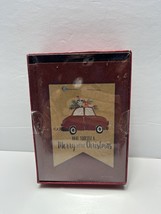 Have Yourself A Merry Little Christmas Cards-15 Kraft Christmas Cards/En... - $5.69