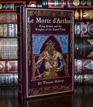 Le Morte d&#39;Arthur by Thomas Malory King Arthur New Leather Bound Collectible - £31.04 GBP