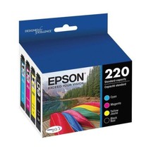 Epson DURABrite Ultra 220 Original Ink Cartridge Combo Pack Black &amp; Color - £25.73 GBP