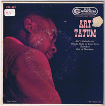 Art Tatum Ain&#39;t Misbehavin Smoke Gets In Your Eyes 45rpm Cherokee Out Of Nowhere - $7.91