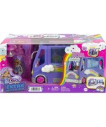Barbie Extra Mini Minis Vehicle Playset with Doll Tour Bus Accessories NEW - £19.41 GBP