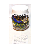 Assorted Jewelry Jar 1 lb. 15 oz. TOTAL#2 Wearable Vintage &amp; Modern Craf... - $47.02 CAD