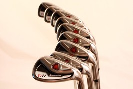 +2 Xl Xxl Big Tall Made Senior Graphite Golf Clubs Iron Set Taylor Fit 4-PW + Sw - £307.91 GBP