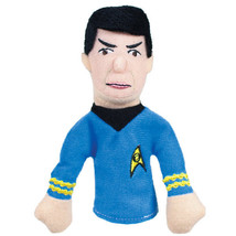 Classic Star Trek Mr. Spock Figure Magnetic Plush Finger Puppet NEW UNUSED - £6.30 GBP