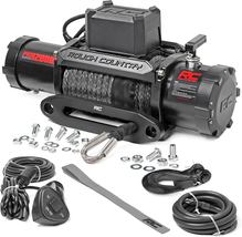 PRO Series Electric Winch | Synthetic Rope - PRO12000S, Black - $668.15