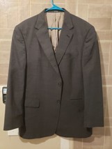 Mens Saks Fifth Avenue Suit Jacket Gray Coat Blazer - £23.90 GBP