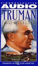 Truman...Author: David McCullough (used 4-cassette audiobook) - $12.00