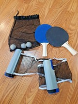 WS wild sports ping pong paddles, balls &amp; net - $24.70