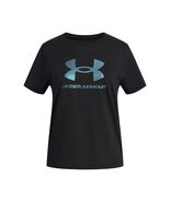 Under Armour Girls' Rival Shimmer Short Sleeve T Shirt, (672) Super Pink... - $19.59