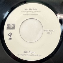 Billie Myers Kiss the Rain / Tell Me 45 RPM Record 1997 Universal 56192 - £8.33 GBP