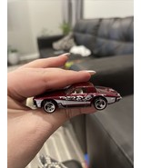 Vintage 1979 Hot Wheels Metallic Maroon Stutz Made in Malaysia - $94.54 MXN
