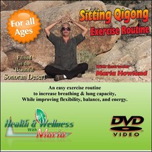 &quot;SITTING QI-GONG DVD&quot; for All Age Groups, Exercise, Meditation, Relaxation Video - £7.82 GBP