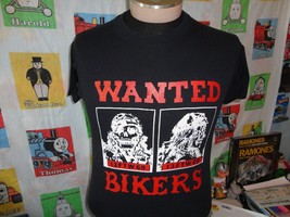 Vintage 70&#39;s Bikers Wanted The Pit Daytona Beach Motorcycle T Shirt S - £120.55 GBP