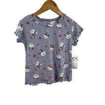 Harper Canyon Short Sleeve Bunny Print Tee Size 2 New - £6.57 GBP