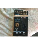 New! 1 Pair Copper Fit Energy Knee High Compression Sock,  SMALL/MEDIUM ... - £6.39 GBP
