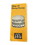 Map McDonald’s Hong Kong Streets Road Transportation Ronald McDonald Rar... - £35.71 GBP